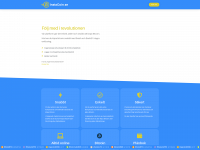 instacoin.se snapshot