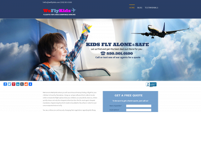 weflykids.com snapshot