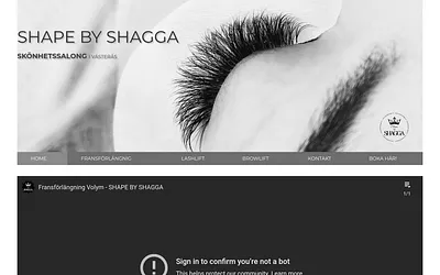 shapebyshagga.se snapshot