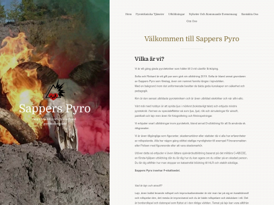 sapperspyro.com snapshot