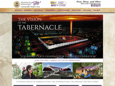 propheticministries.org snapshot