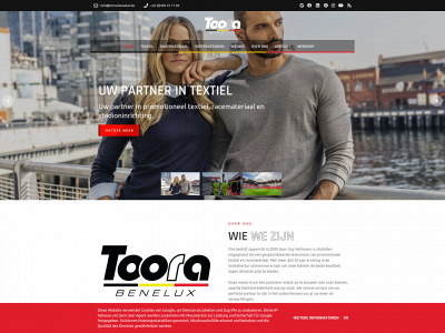 toora-benelux.be snapshot