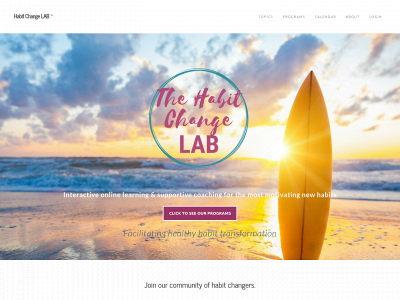 www.thehabitchangelab.com snapshot