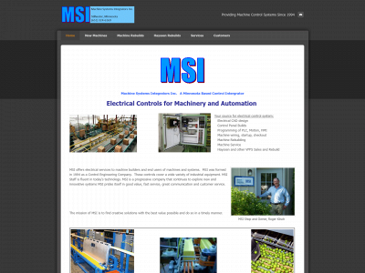 machinesys.com snapshot