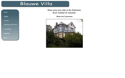 blauwevilla.be snapshot