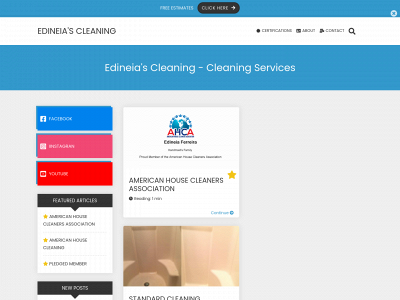 edineiascleaningthebest.com snapshot