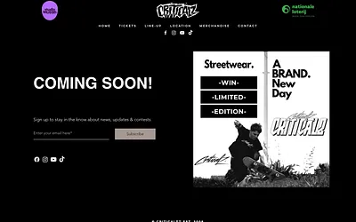 criticalzclothing.com snapshot