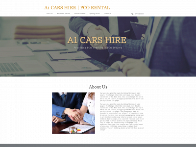 a1carshire.co.uk snapshot