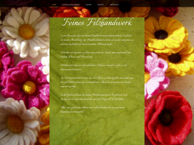 feinesfilzhandwerk.de snapshot