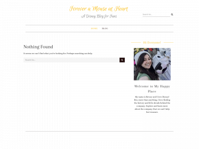 foreveramouseatheart.com snapshot