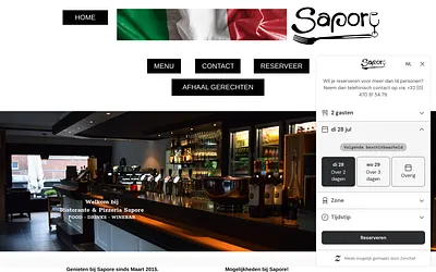 brasserie-sapore.be snapshot