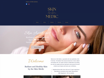 skinmedicdurham.co.uk snapshot