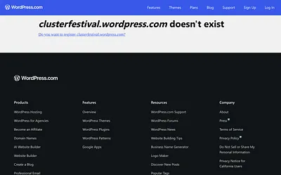 clusterfestival.nl snapshot