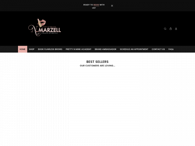 nmarzellcosmetics.com snapshot