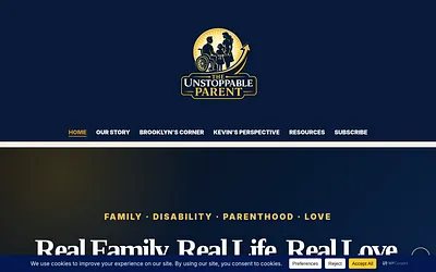 theunstoppableparent.com snapshot