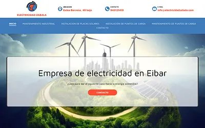 electricidadzabala.net snapshot