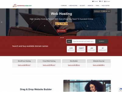 interprowebhost.com snapshot