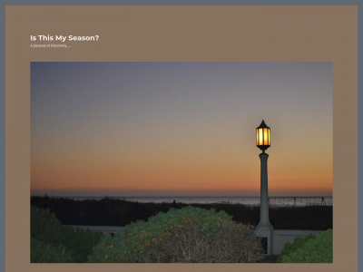 isthismyseason.com snapshot