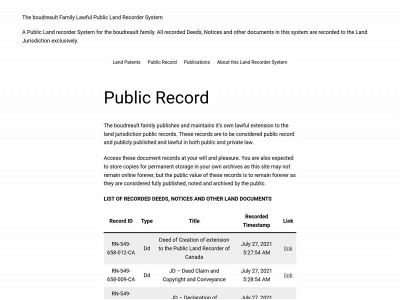 public-record-boudreault.org snapshot