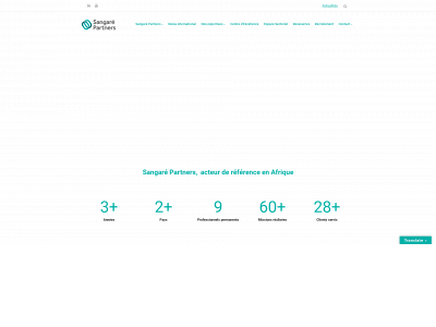 sangarepartners.com snapshot