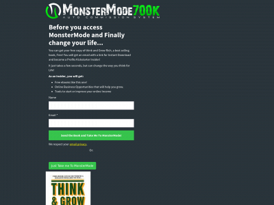 profitskickstarter.com snapshot