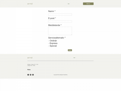 arnd.se snapshot