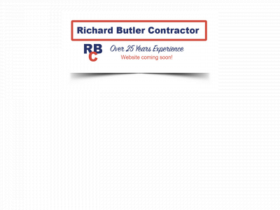 richardbutlercontractor.com snapshot