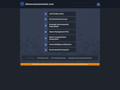 advanceassessment.com snapshot