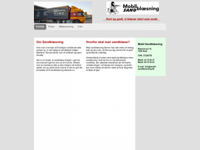 mobilsandblaesning.dk snapshot