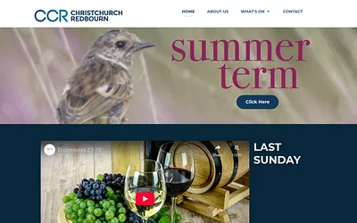 christchurchredbourn.co.uk snapshot