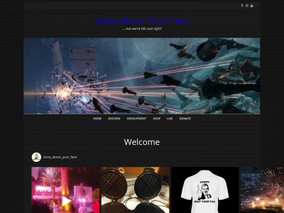 sorryaboutyourface.net snapshot