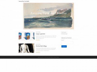astoriafineartstudio.com snapshot