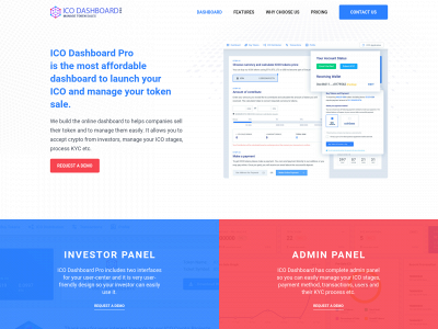 icodashboardpro.com snapshot