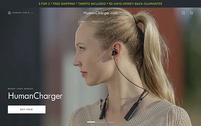 humancharger.co.uk snapshot