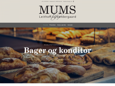 mumsbageri.dk snapshot
