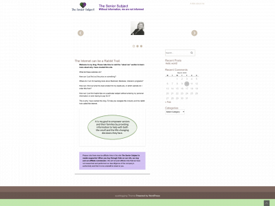 theseniorsubject.com snapshot