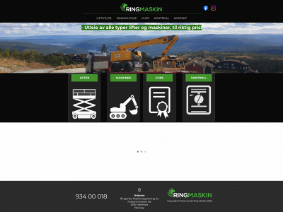 ring-maskin.no snapshot