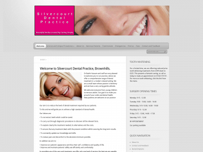 silvercourtdental.co.uk snapshot