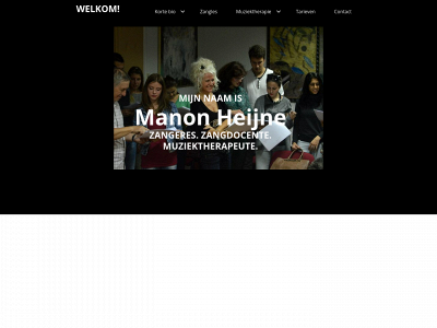 www.manonheijne.nl snapshot