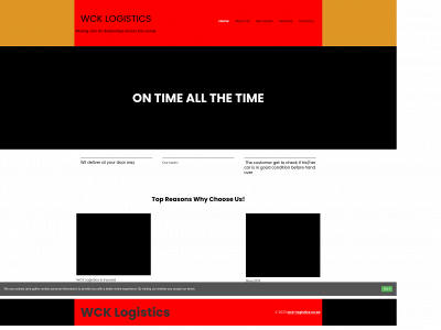wck-logistics.co.za snapshot
