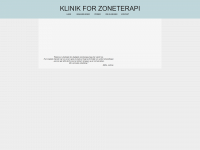 klinik-for-zoneterapi.dk snapshot