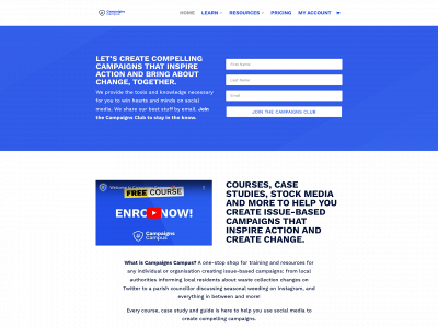 campaignscampus.com snapshot
