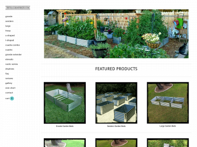 www.metalgardenbeds.com snapshot