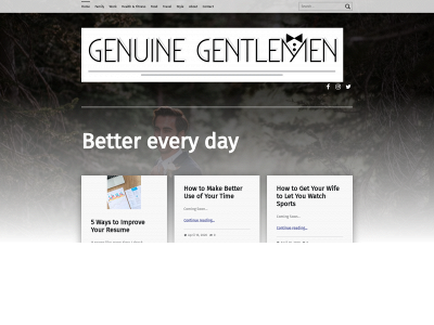 genuinegentz.com snapshot
