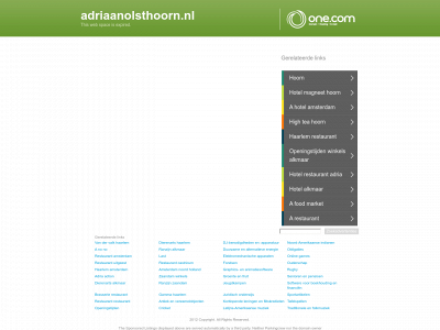 adriaanolsthoorn.nl snapshot