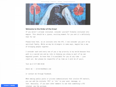 orderofthecrow.weebly.com snapshot