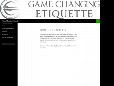 gamechangingetiquette.com snapshot