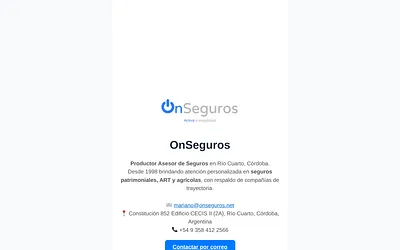 onseguros.net snapshot