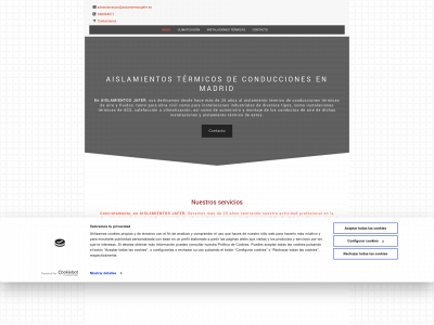 www.aislamientosjafer.com snapshot