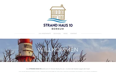 www.strandhaus10.de snapshot